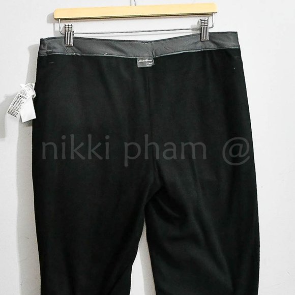 NWT Eddie Bauer Fleece Lined Tech Pants in GRAY - Picture 9 of 9